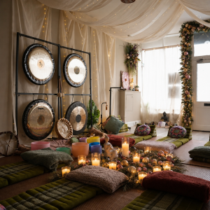 The Candlelit Christmas Sound Bath | Barry